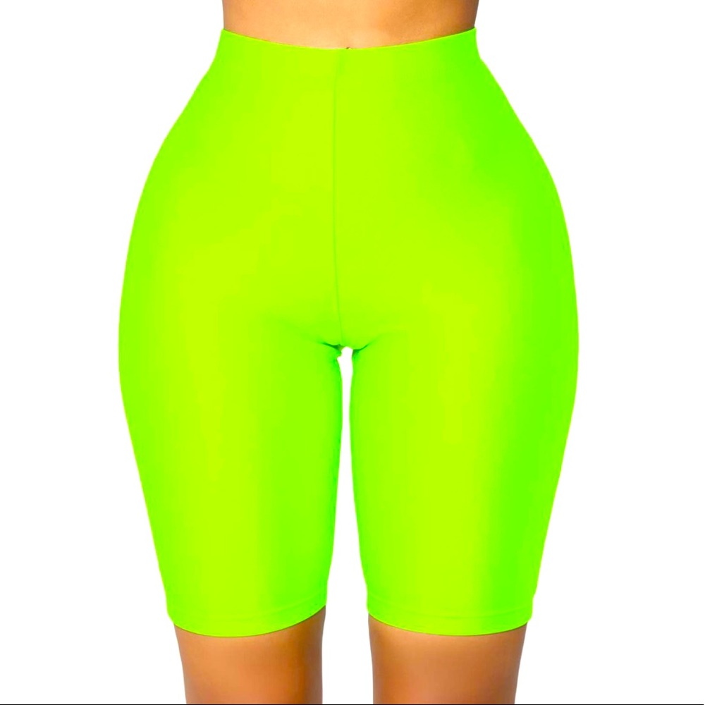 Neon Biker shorts